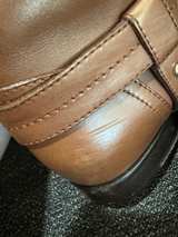 Dior Brown Riding Boots with Buckles - Image 6
