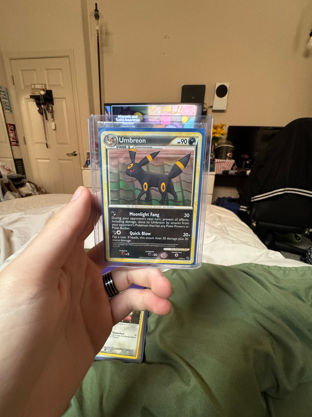 Pokemon Umbreon 10/90 HeartGold & SoulSilver Undaunted