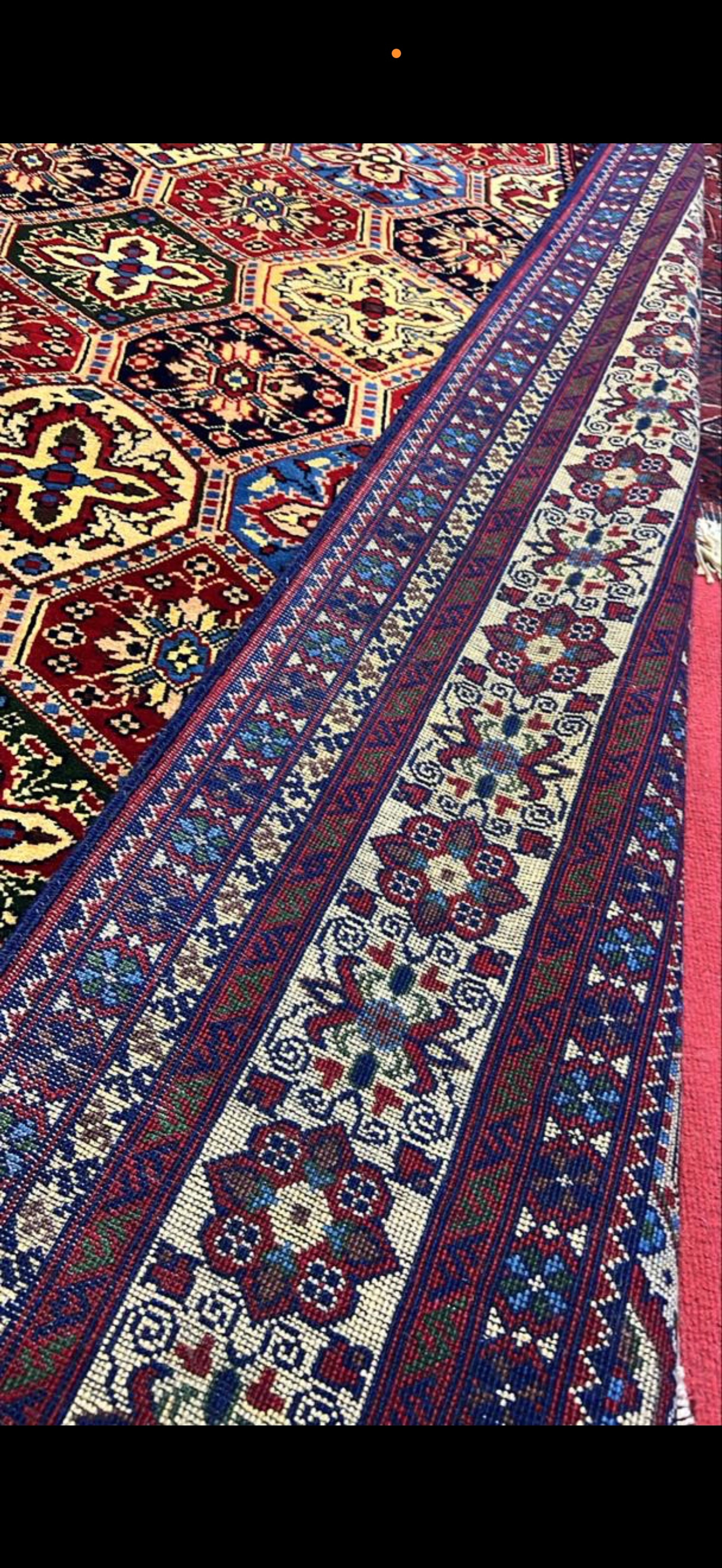 Handmade Afghan Geometric Rug 2.5x3.5m each carpet is 1500$ there is 2 of these - Image 5