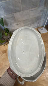 Antique Alfred Meakin Rosalind Pattern Parisian Granite Tureen - Image 4