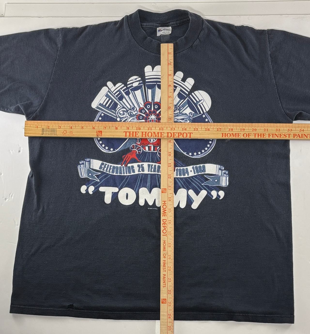 Vintage 1989 The Who Tommy 25th Anniversary T-Shirt