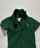Polo Ralph Lauren Baby 9 Month 9M Cotton Mesh Polo Shirt Hunter Forest Green - Image 1