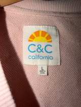 C&C California Crochet Daisy Pullover Sweater SIZE LARGE  - Image 3