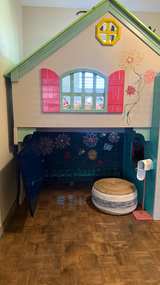 Cottage Style Kids Loft Bed - Image 3