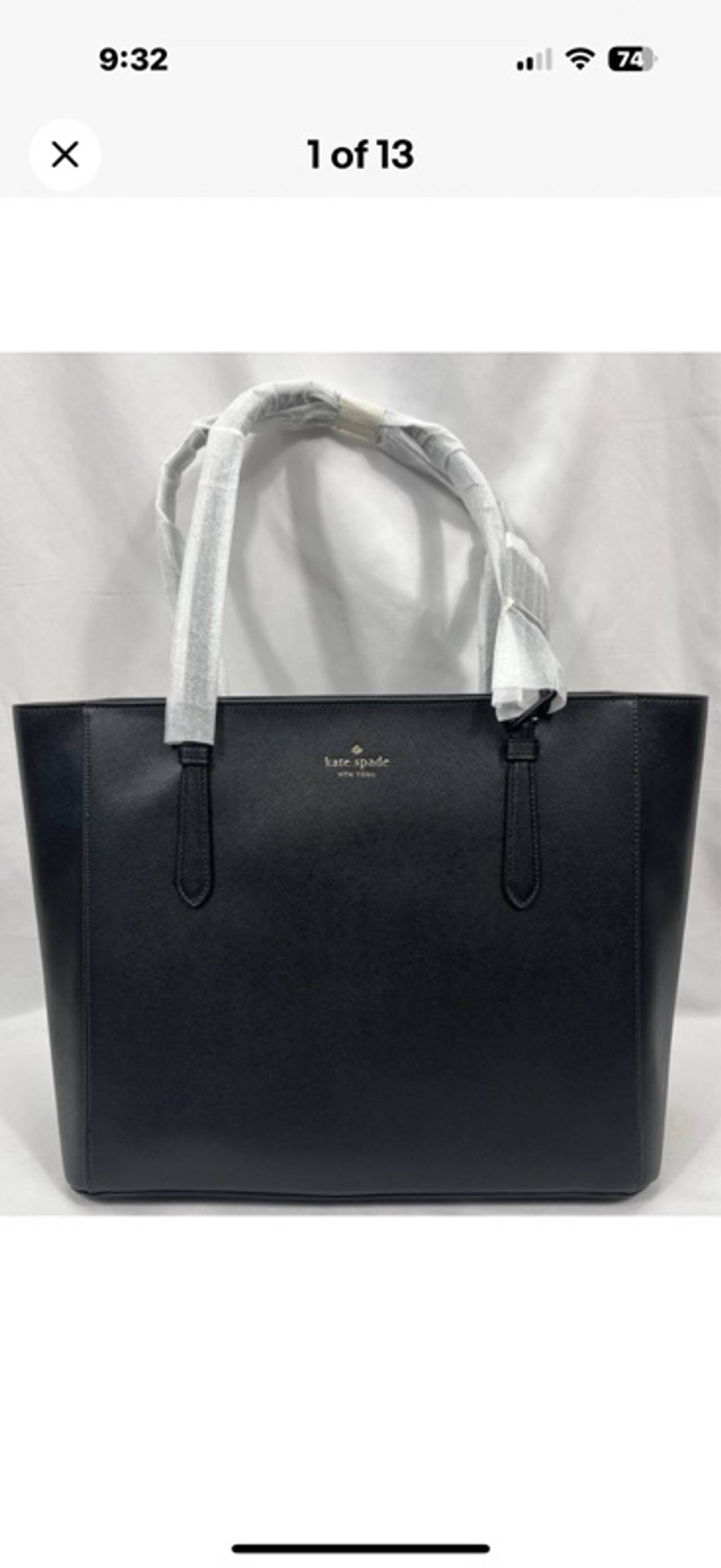Kate Spade Schuyler Medium Tote Black