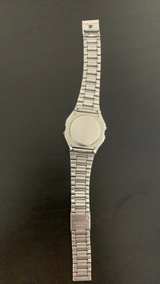 Casio A158W-1 Stainless Steel Digital Watch - Image 2