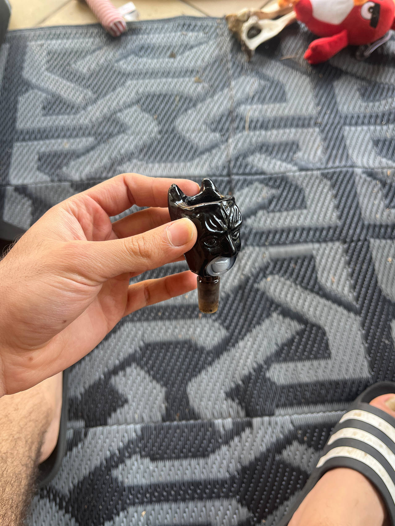 Batman Glass Bong Party Bowl Piece