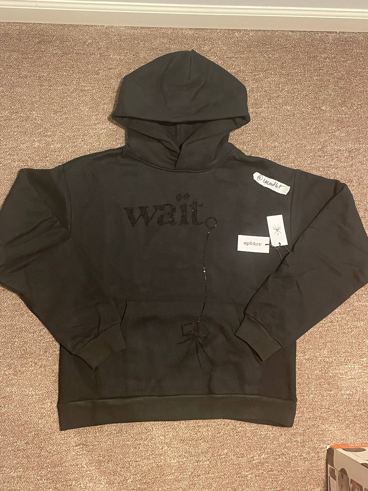 Sp5der Wait Hoodie