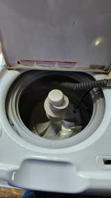 GE 4.2 cu. ft. Top Load Washer and Matching Electric Dryer - Image 5