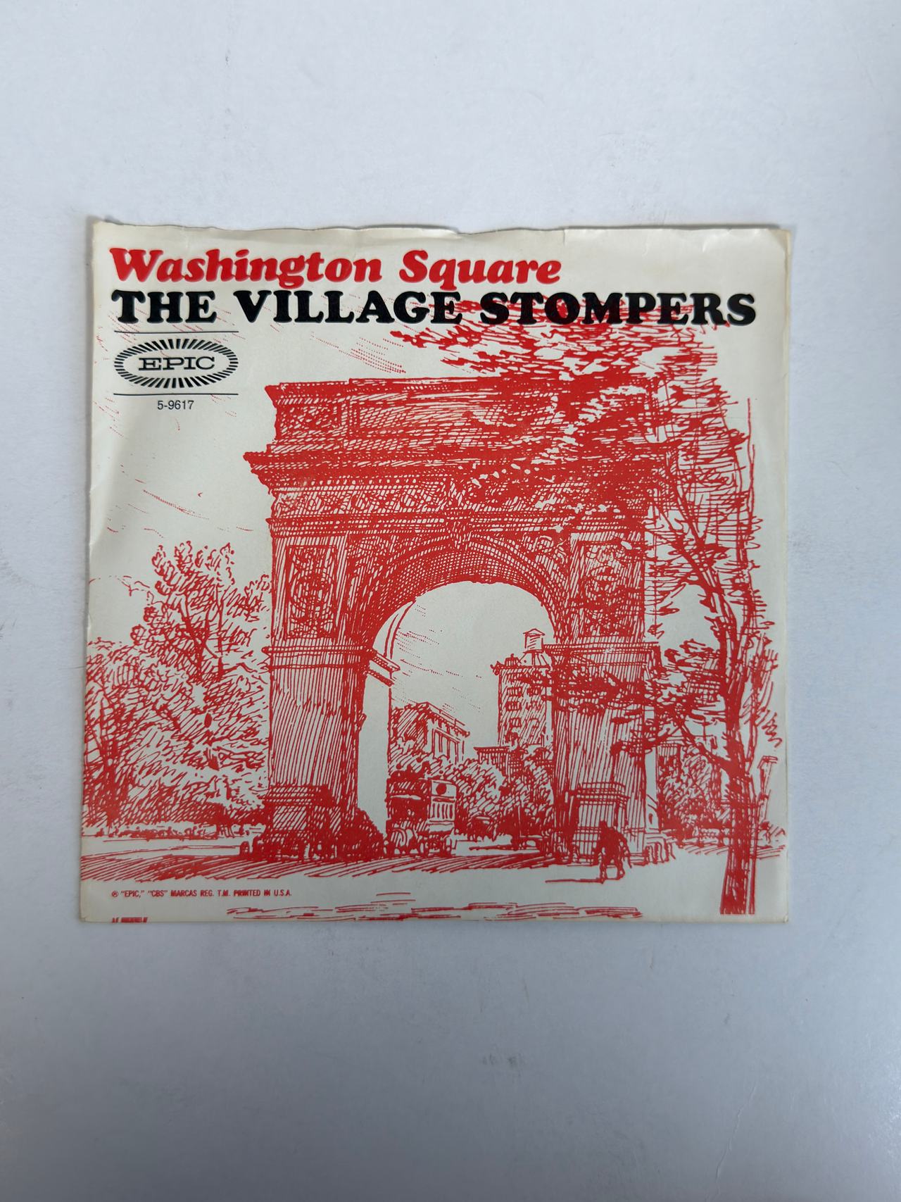 The Village Stompers - Washington Square 7" Vinyl Single