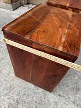 Quality Wood Side Tables - Selling as a Pair - Image 2