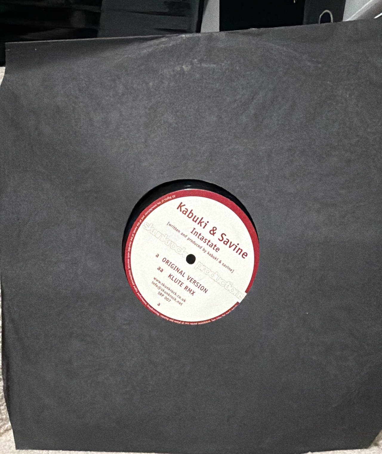 Kabuki & Savine - Intastate 12" Vinyl