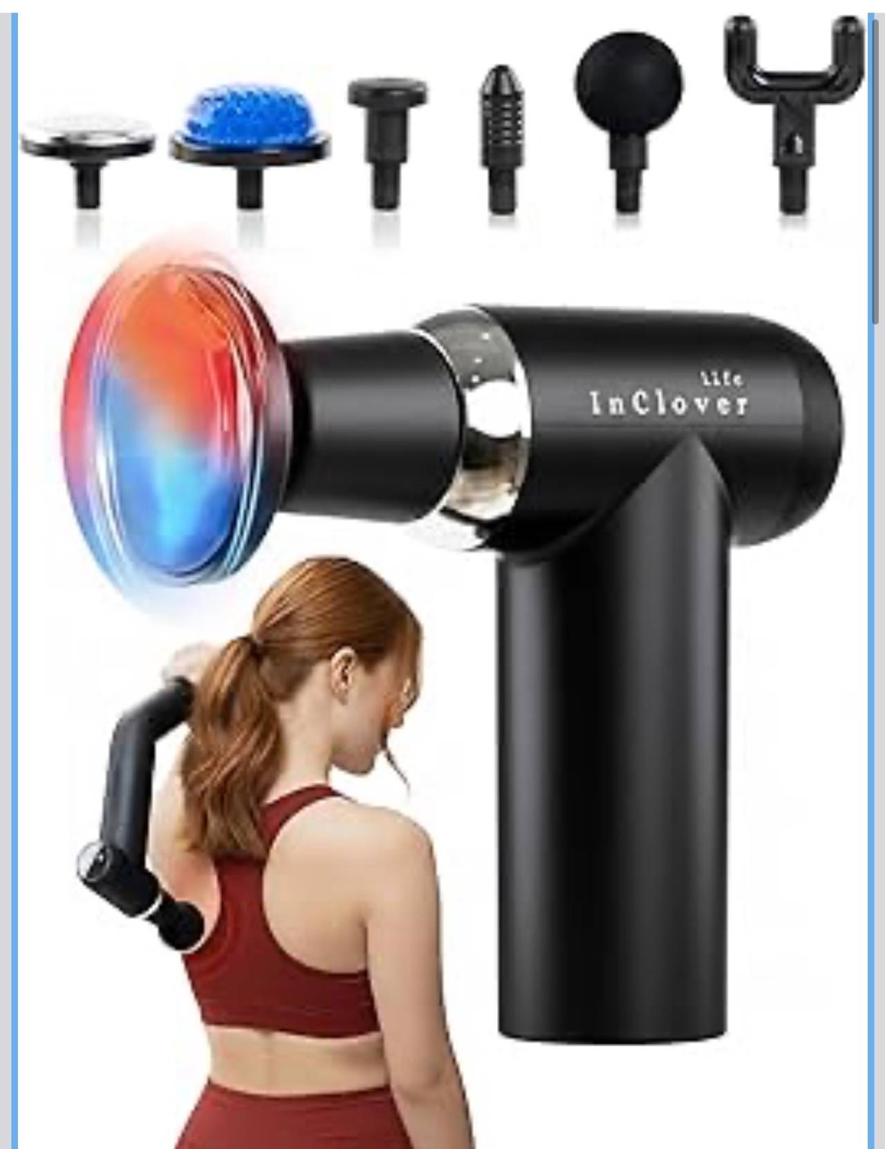 InClover Life Hot and Cold Massage Gun