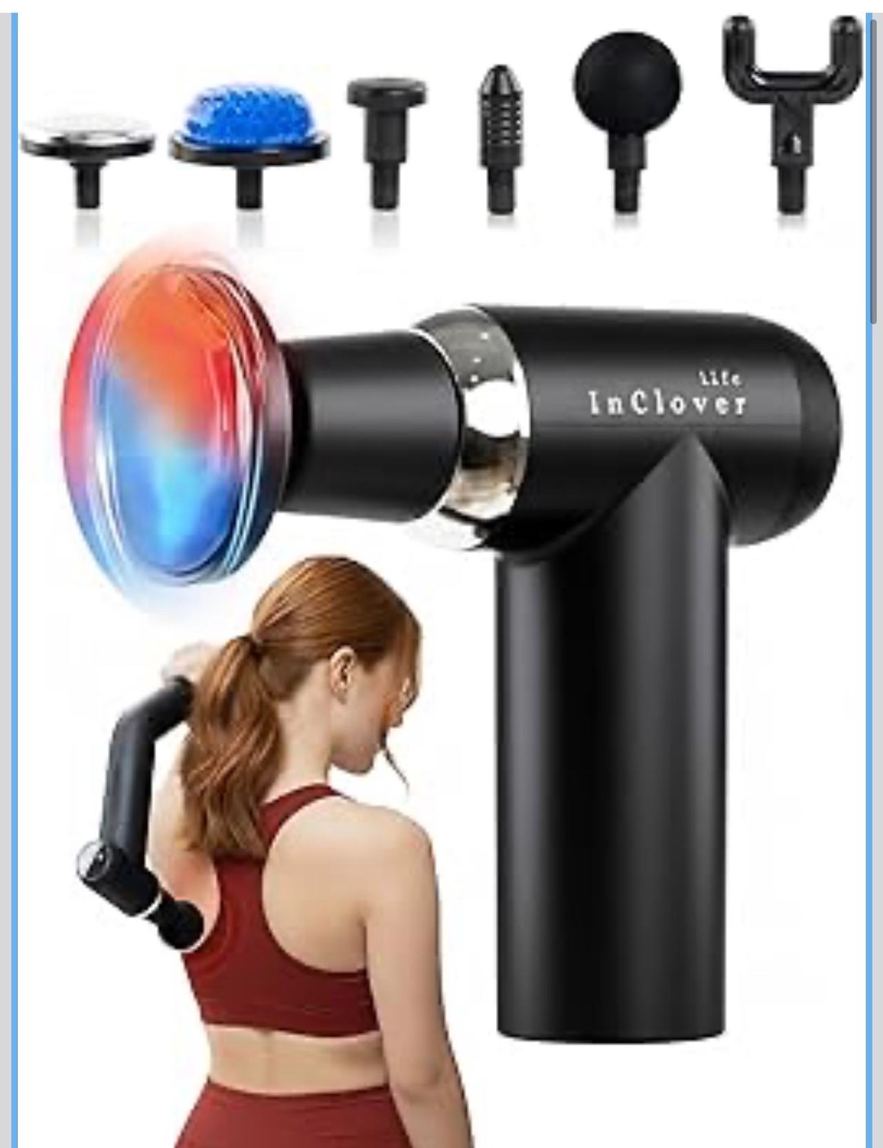 InClover Life Hot and Cold Massage Gun