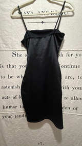Windsor Stretch Satin Mini Dress - Image 2