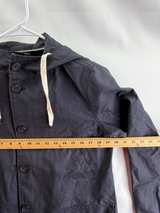 J.Crew Hooded Basket-Weave Jacket Navy Blue - Image 5