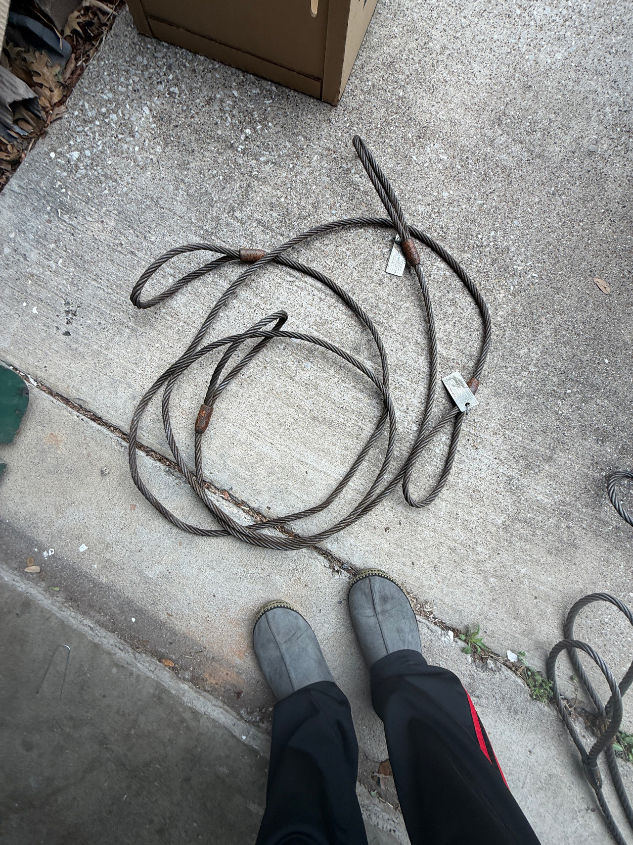 Steel Wire Rope Lifting x2