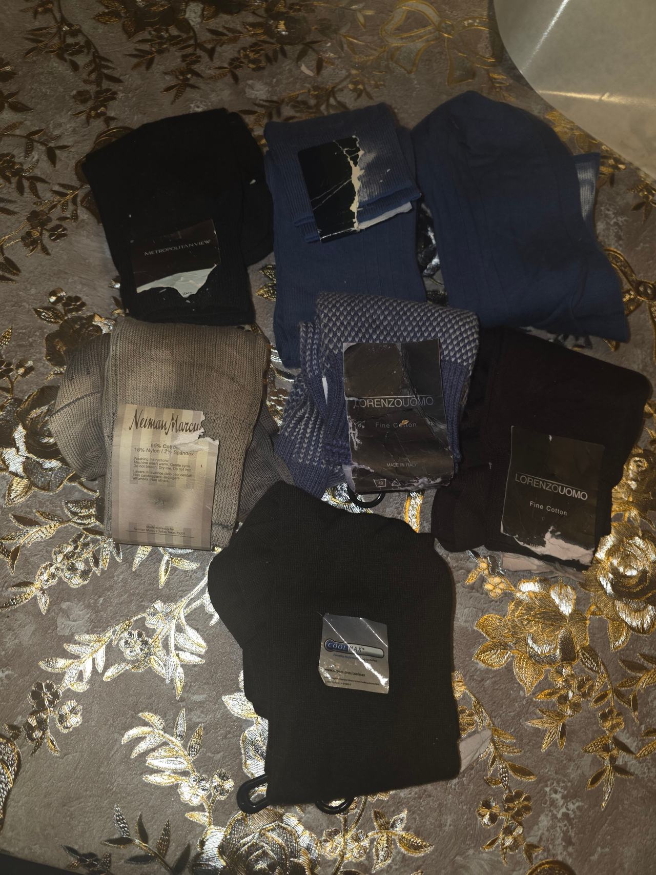 7pr grade C Lorenzo Uomo & Neiman Marcus Men's brooks brothers #91 Bundle91