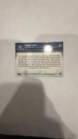 2014 Topps Chrome WWE Jimmy Uso Blue Refractor #44 - Image 2
