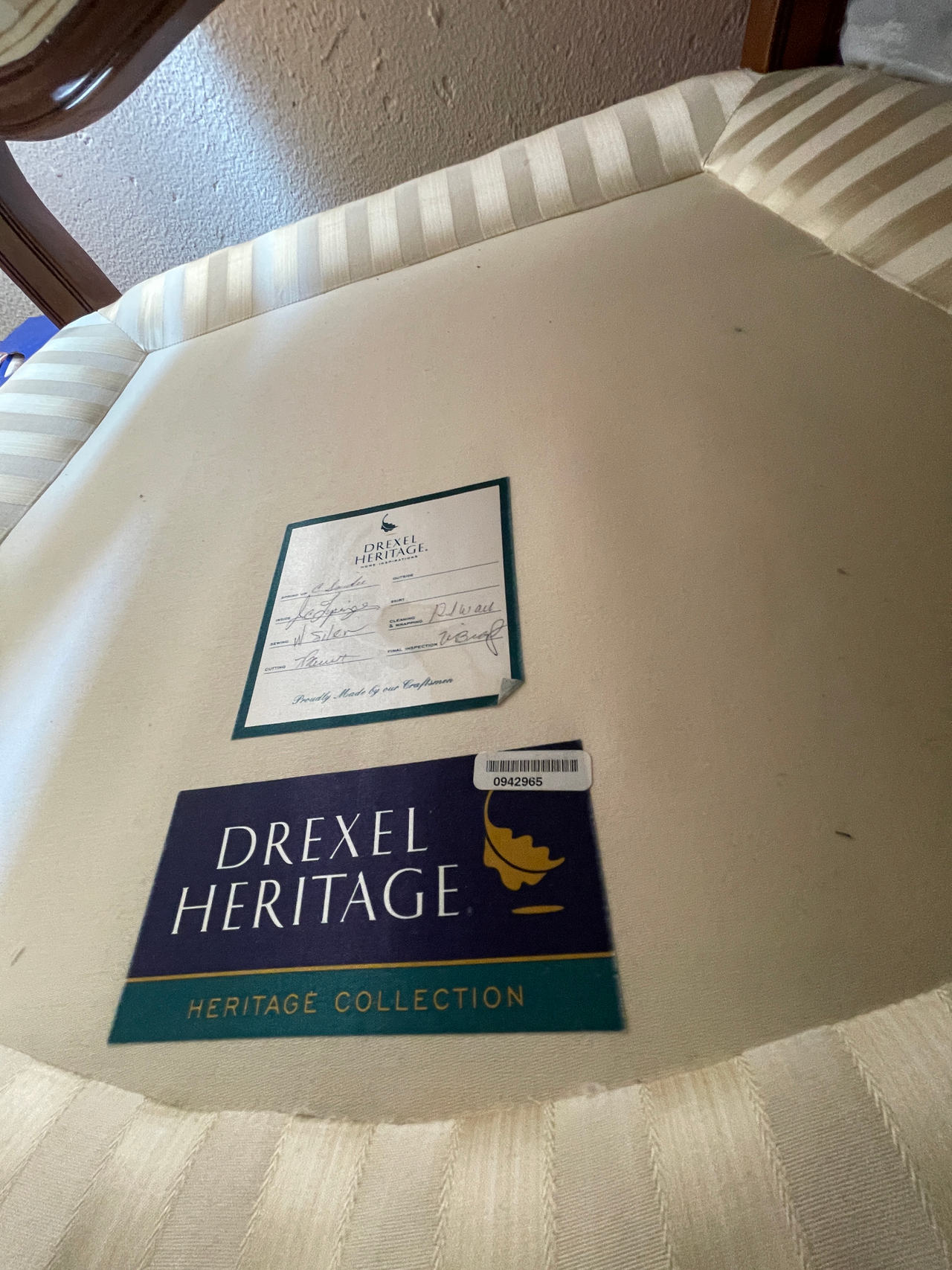 Drexel Heritage Heritage Collection Chair