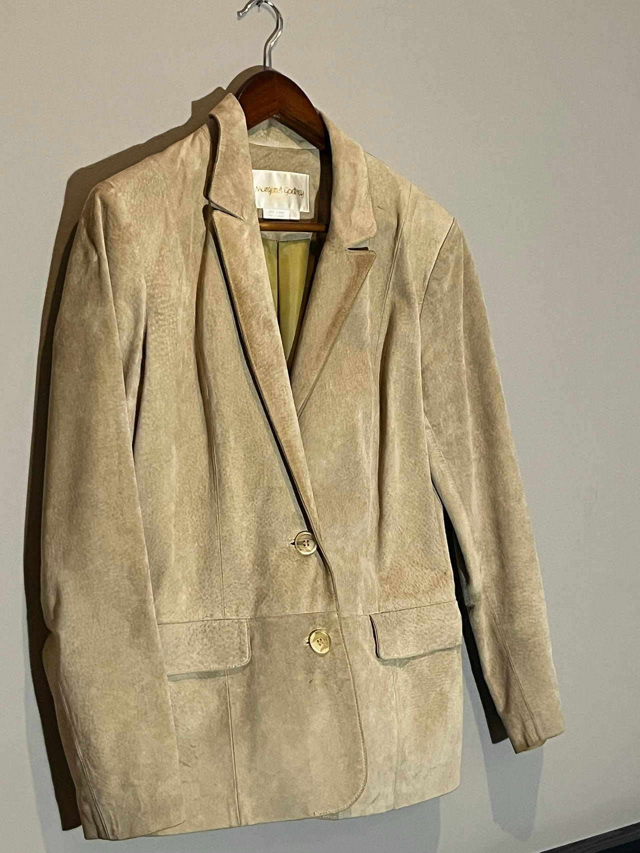 Women's Suede Blazer