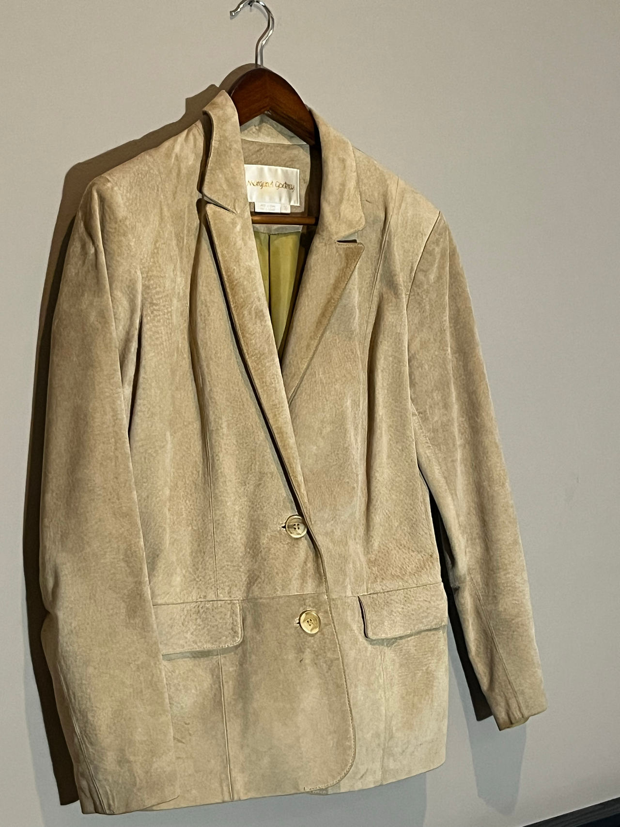 Women's Suede Blazer