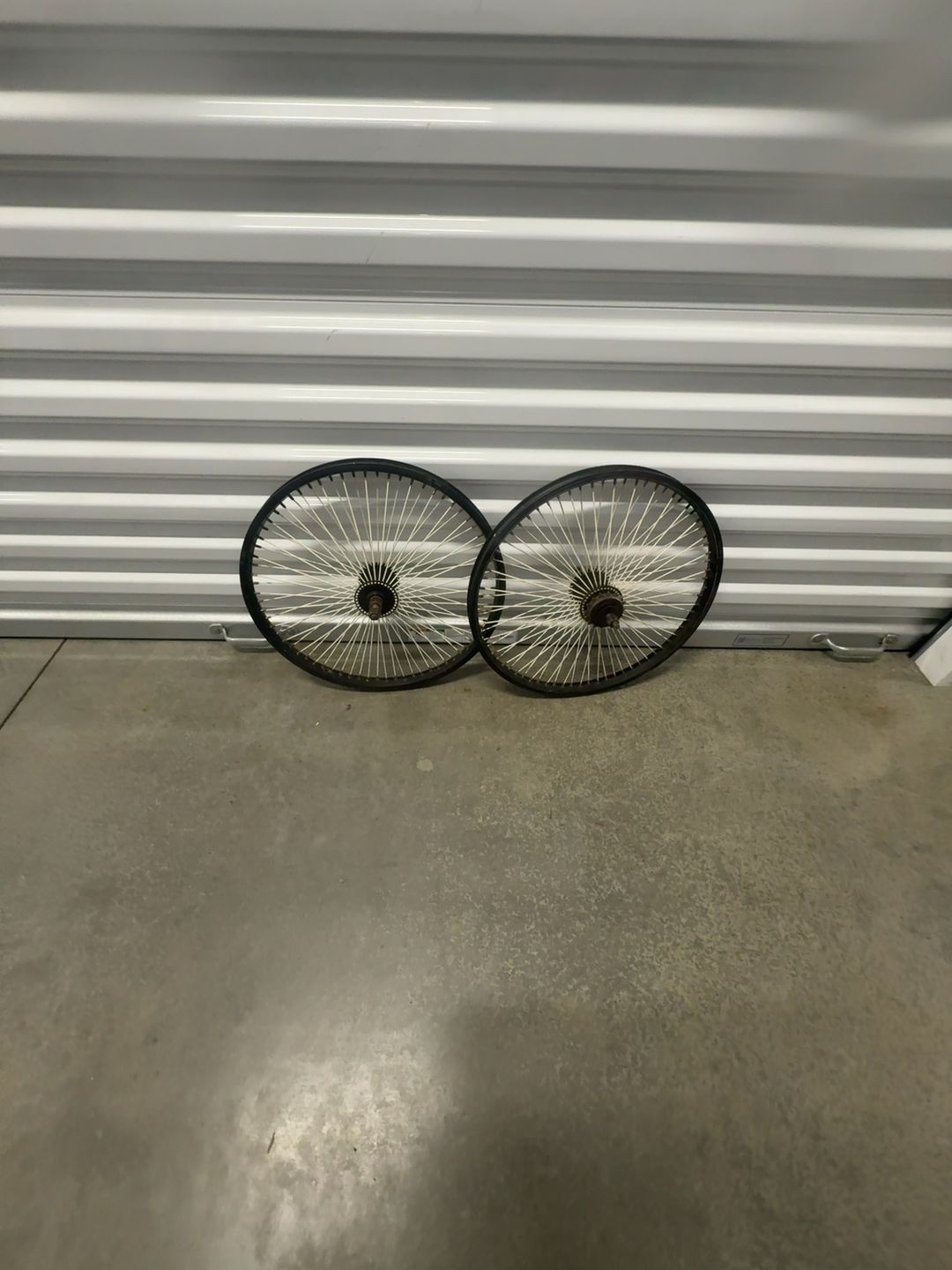 Lowrider 26" 144 Spoke Coaster Wheel Black