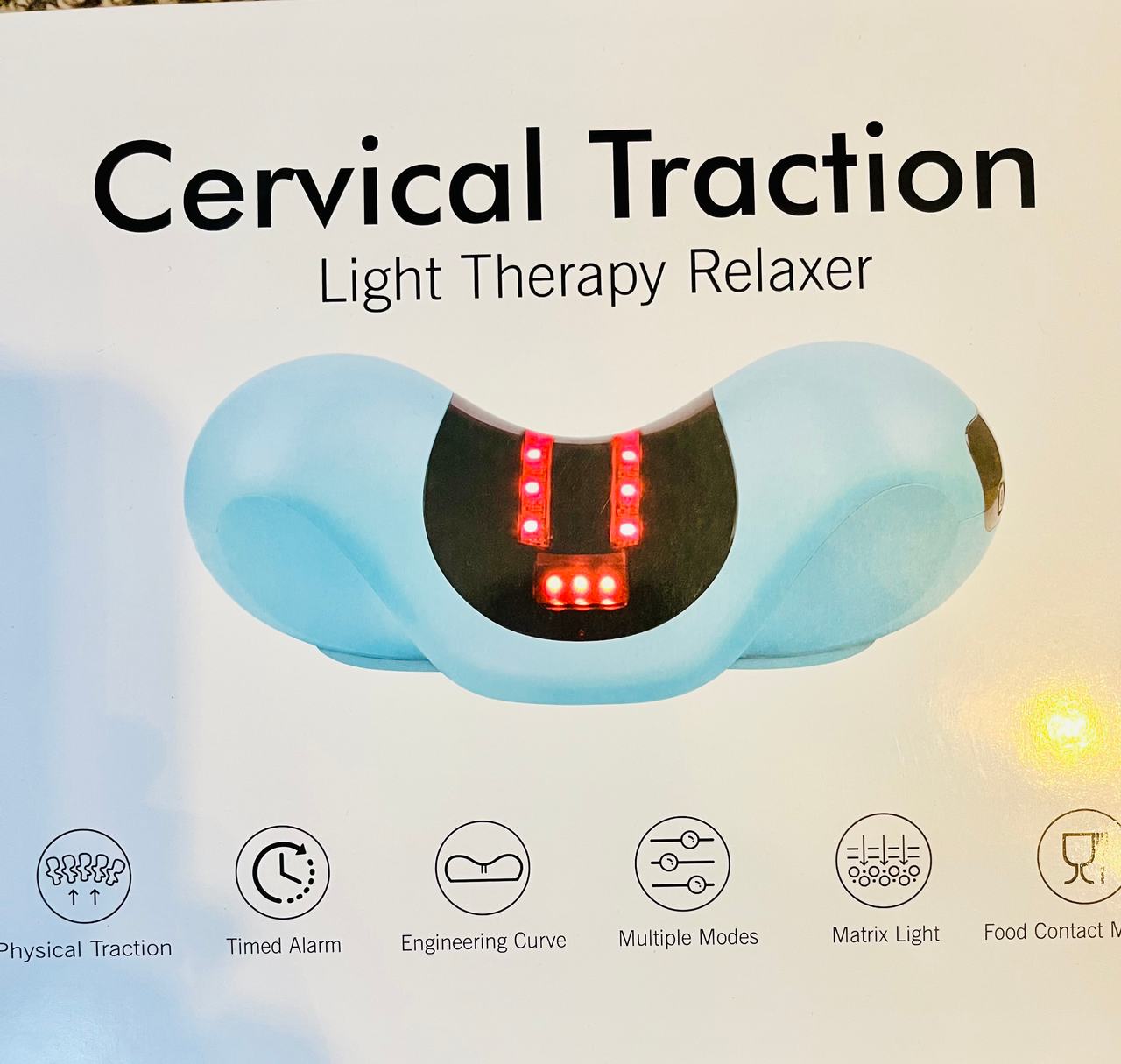Cervical Traction Light Therapy Relaxer