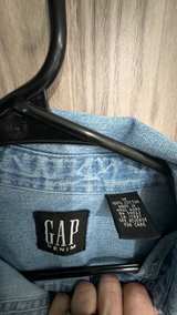 Vintage Gap Denim Button Down Shirt size Medium metal buttons - Image 2