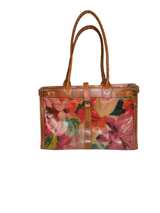 Patricia Nash Floral Leather Tote Bag - Image 7