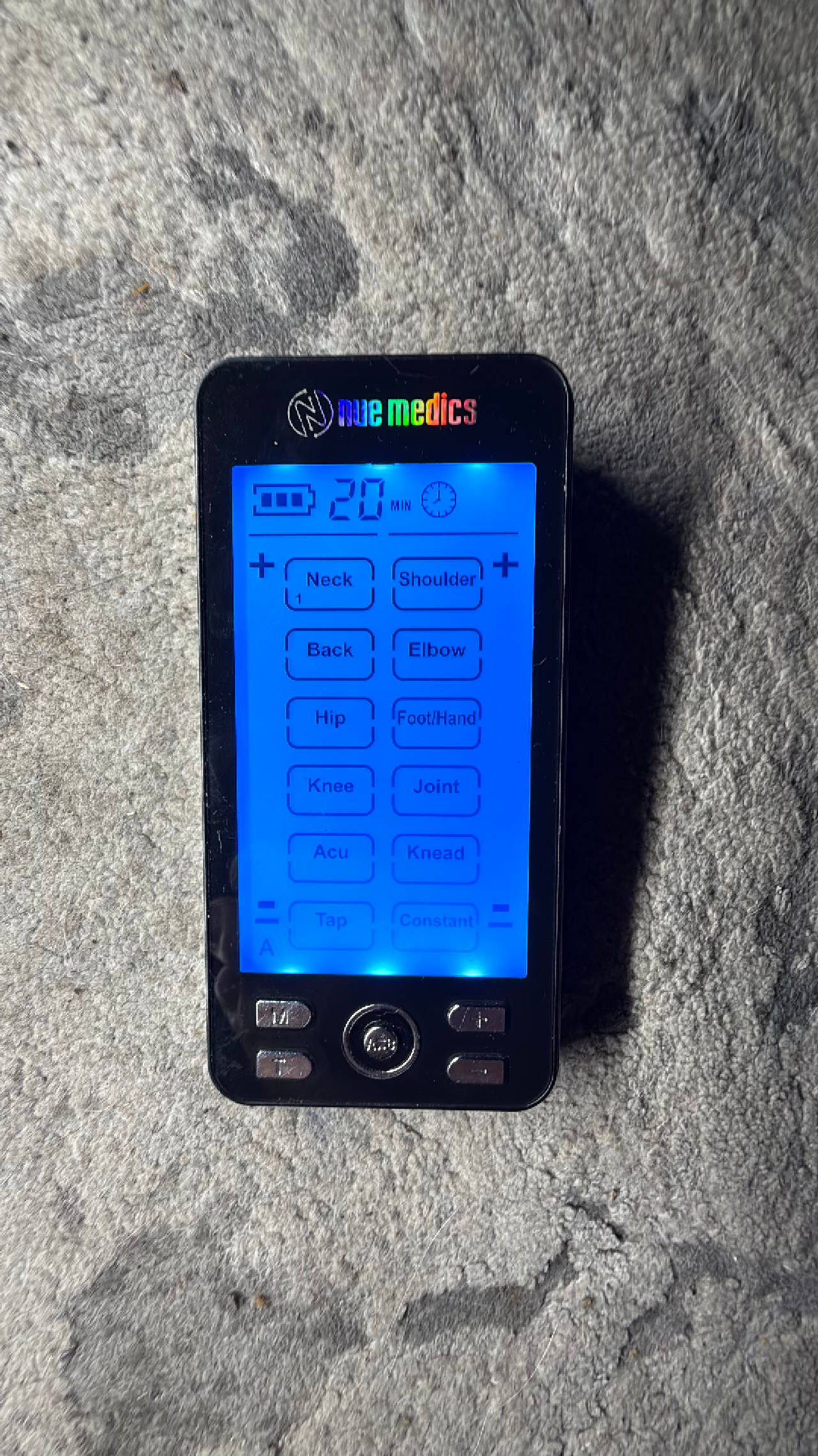 NueMedics Tens Unit Muscle Stimulator 24-Mode Portable