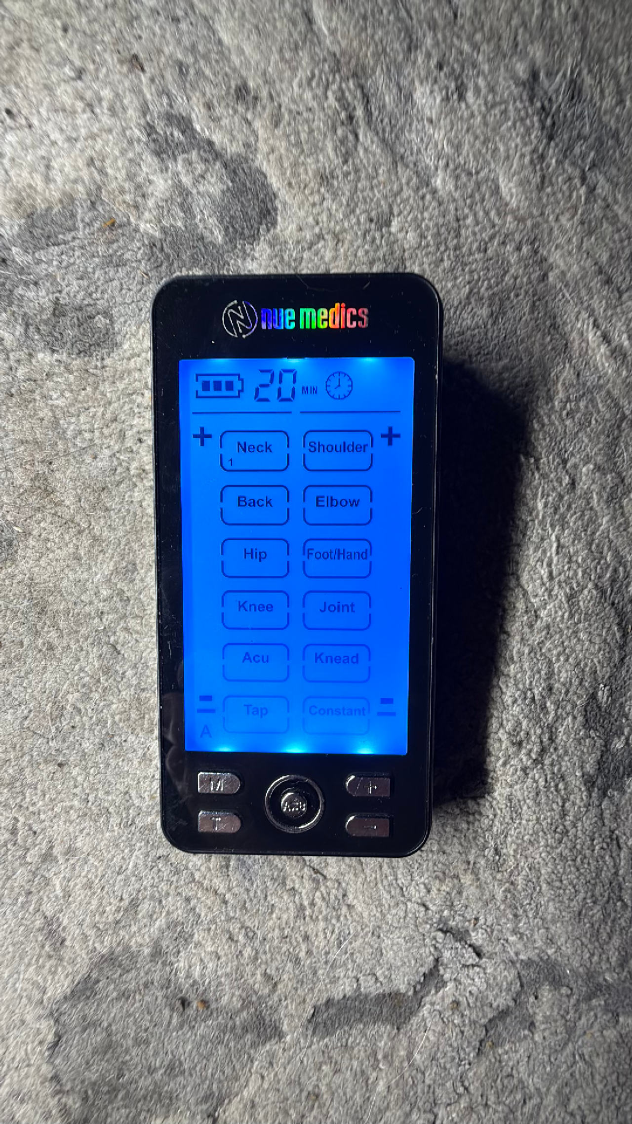 NueMedics Tens Unit Muscle Stimulator 24-Mode Portable