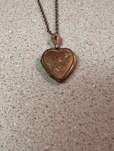 Vintage Heart Locket Pendant - Image 8