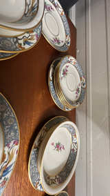 Lenox Ming Birds Bread Plate Black Backstamp set of 20pcs - Image 4