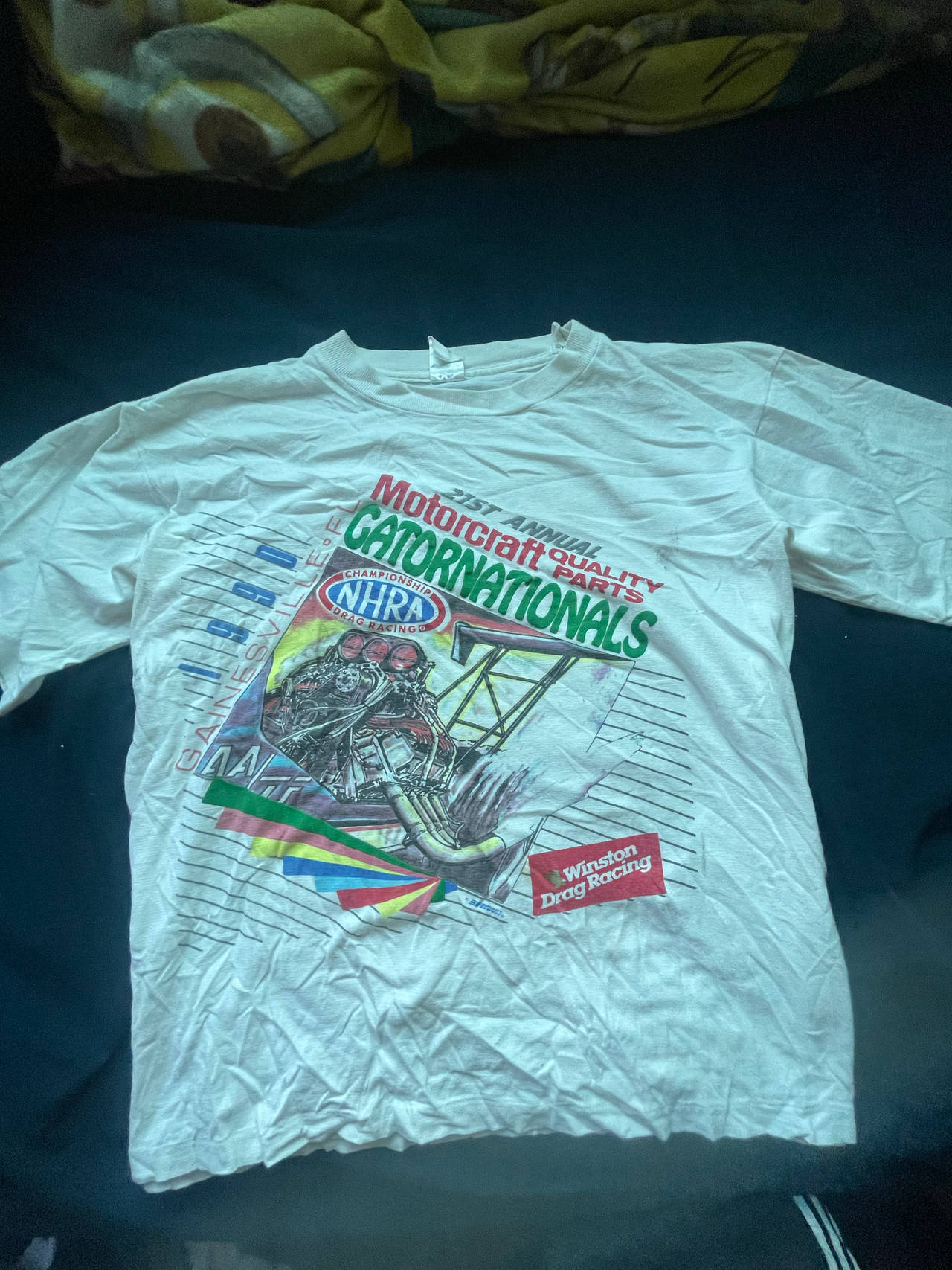 NHRA Gatornationals Drag Racing T-Shirt Size Large