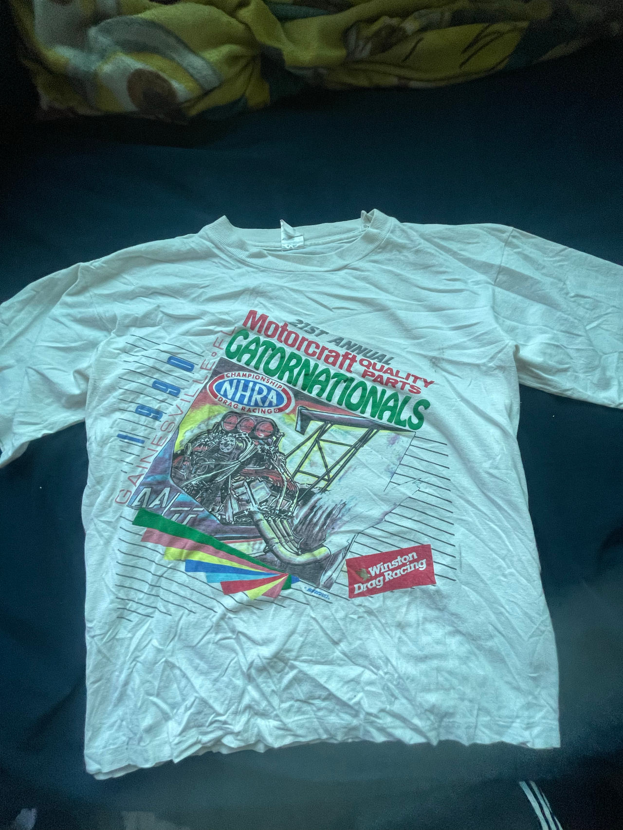 NHRA Gatornationals Drag Racing T-Shirt Size Large