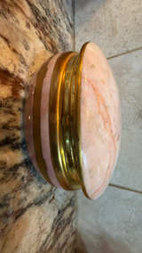 Christian Dior Pink Stone Trinket Music Box Marbre Rose La Vie En Rose  - Image 7