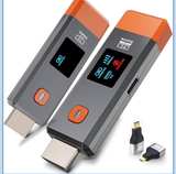 8K HDMI Fiber Optic Extender with LCD Status Screen - Image 1