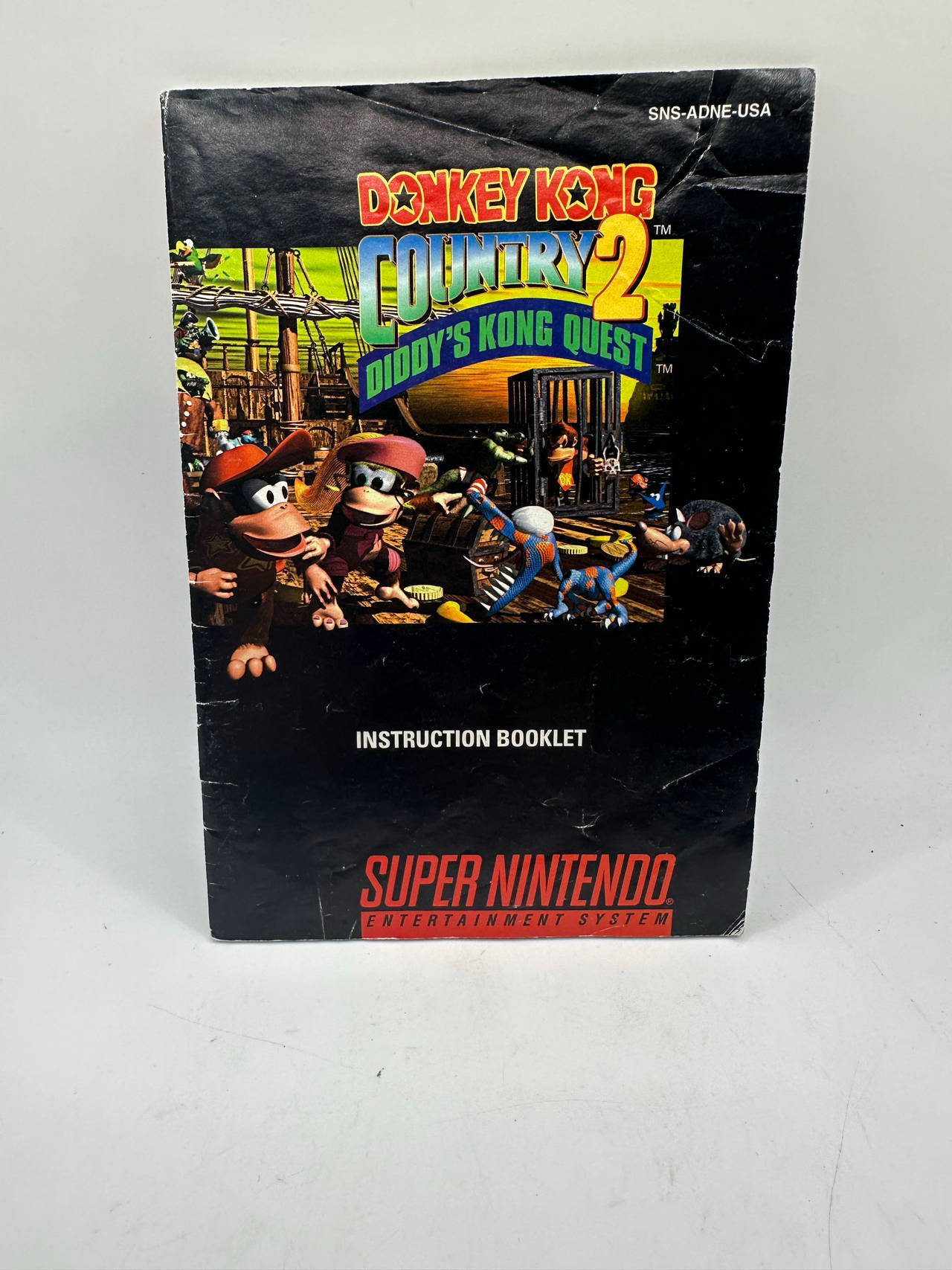 Donkey Kong Country 2: Diddy's Kong Quest Instruction Manual (SNES)