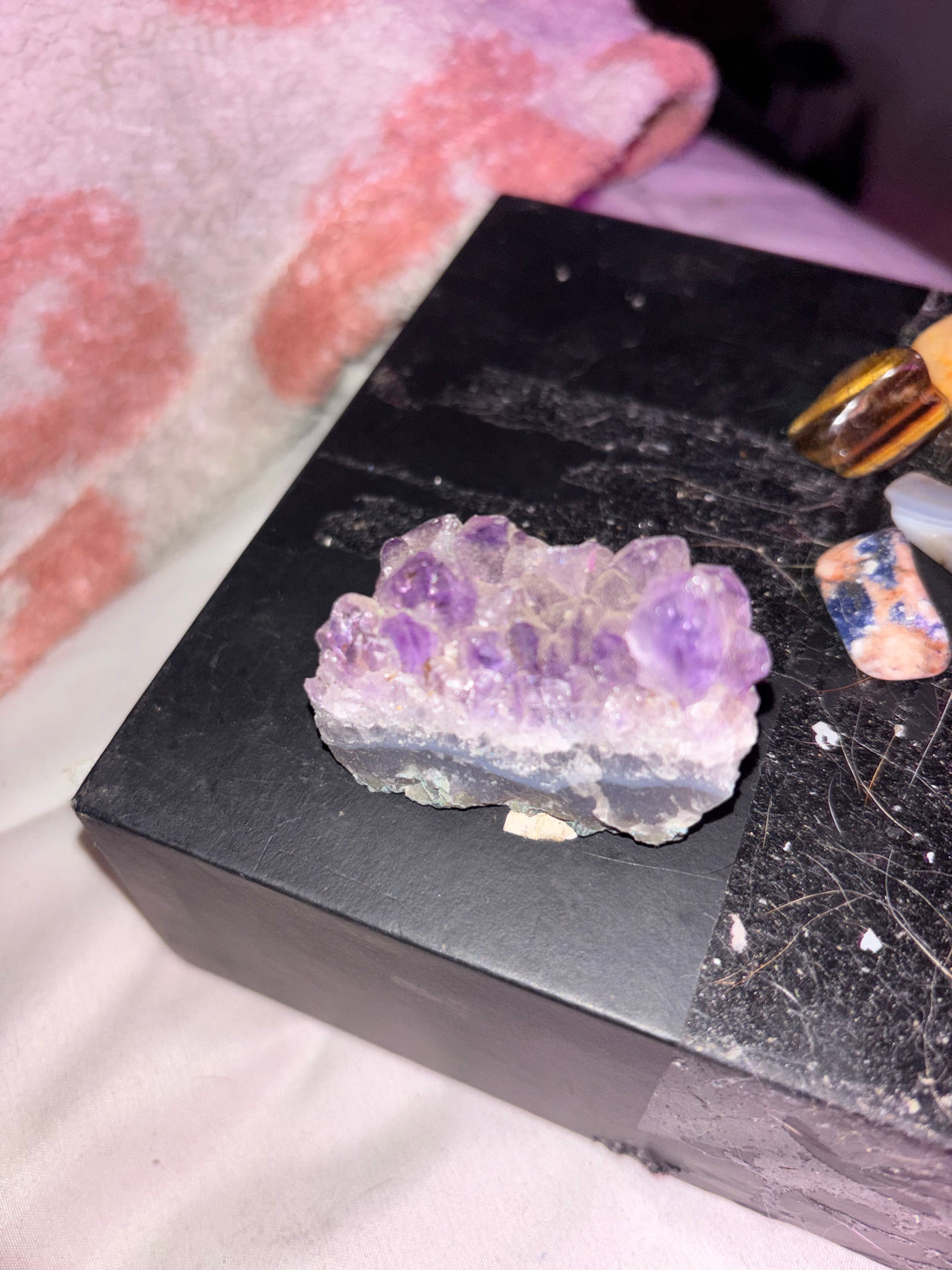 Natural Amethyst Crystal Cluster