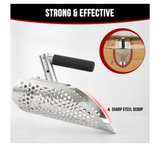 Dr. Ötek Stainless Steel Metal Detecting Sand Scoop with Handle - Image 3