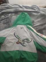 Reebok Philadelphia Eagles Vintage Windbreaker Jacket - Image 2