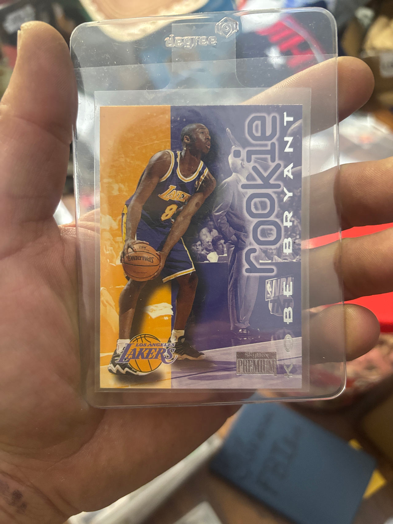 1996-97 SkyBox Premium Kobe Bryant Rookie Card #203