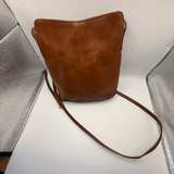 The Sak Leather Bucket Crossbody Bag - Image 1
