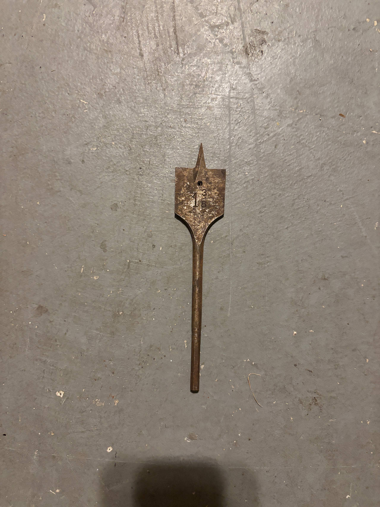 1 1/8" Spade Drill Bit