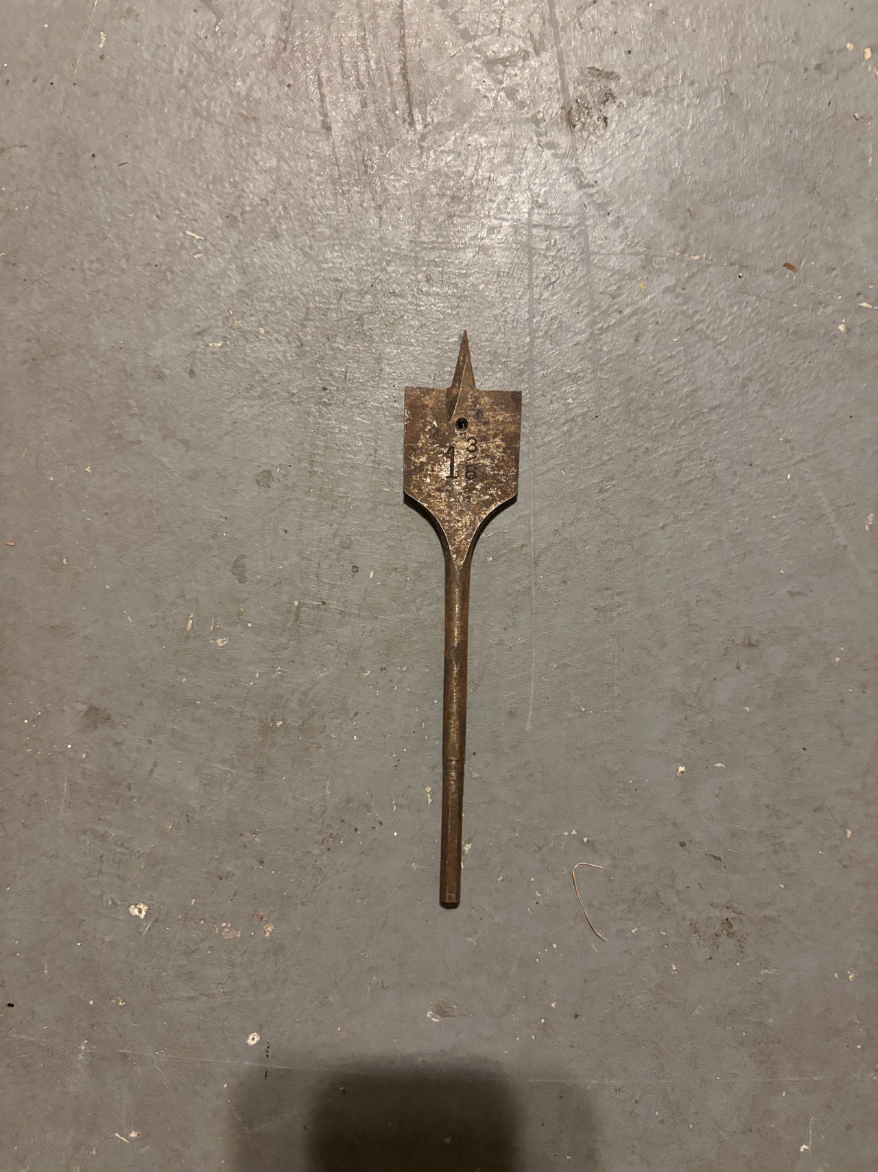 1 1/8" Spade Drill Bit