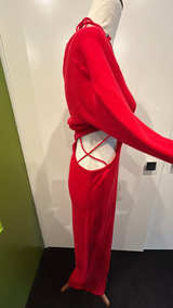 Knit Cut-Out Maxi Dress - Image 3