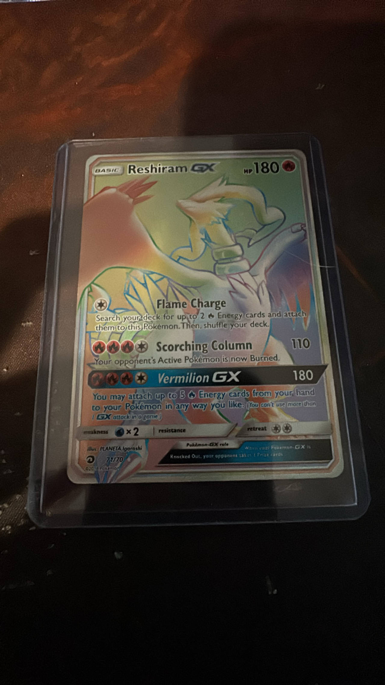 Reshiram GX