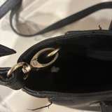 New York & Company Black Saffiano Tote Bag - Image 3