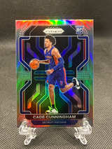 2021-22 Panini Prizm Cade Cunningham Silver Prizm #282 Rookie Card - Image 1